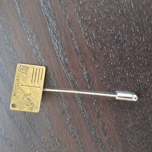 Postcard Brooch